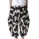 thumbnail image 5 of Pantalones bombachos de cintura media con estampado retro para hombre, informales, a la moda, de algodón, 5 of 9