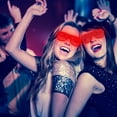 thumbnail image 2 of HJJLRH LED Glasses Party Favors Light Up Glasses, Glow Sticks Glasses Neon Sunglasses, Glow In The Dark Party Supplies Accessories for Kids Adult, Birthday Wedding Pool Fiesta, 2 of 5