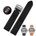 thumbnail image 2 of Correa de piel de vaca lisa con interfaz de liberación rápida especial para la serie C-artier ROADSTER w6206018 w6206017 Pulsera de reloj de 19 mm, 2 of 5