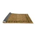 thumbnail image 2 of Ahgly Company Indoor Rectangle Abstract Orange Modern Area Rugs, 4' x 6', 2 of 4