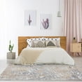 thumbnail image 6 of LUXE WEAVERS Abstract Textured Pattern Gold 5x7 Area Rug, Stain-Resistant Carpet, 6 of 7