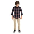thumbnail image 4 of U.S. Polo Assn. Boys Long Sleeve Brushed Twill Shirt, Sizes 4-18, 4 of 4