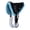 Black/Sky Blue, variant on Horse Western Fleece Padded Bareback Saddle Pad w/ Cinch Stirrups 39160