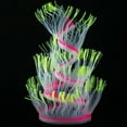 thumbnail image 1 of Acuario Pecera Artificial Silicona Coral Mar Anémona Agua Planta Paisaje Adorno Decoración Accesorio 50cm Amarillo, 1 of 8