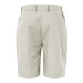 thumbnail image 4 of PEASKJP Men's Cargo Casual Shorts Summer Cotton Classic Flex Stretch Lightweight Workout Shorts Beige L, 4 of 5