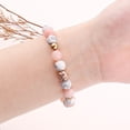 thumbnail image 5 of Pulsera Crystal White Colorful Emperor de Doble Capa con Imán para Mujer | Acabado Exquisito y Engaste Fino | 1 Pieza, 5 of 5
