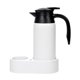 thumbnail image 1 of Taza para beber con calefaión para coche, tetera de viaje de 800ml de acero inoxidable con tapa sellada para hervidor de agua, tetera para hombre de Tetera blanca, 1 of 8