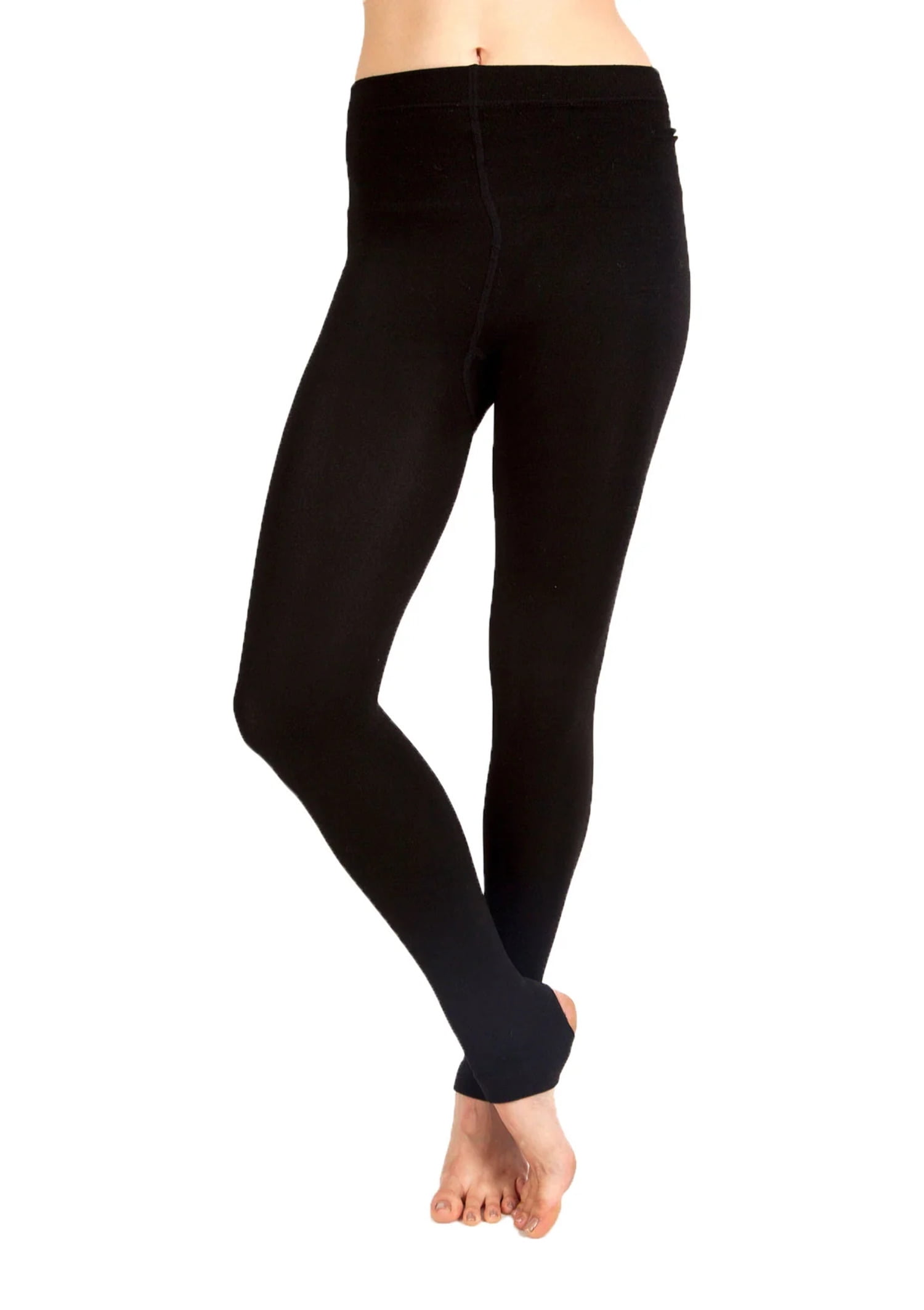 Fleece lined stirrup clearance leggings