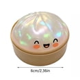 thumbnail image 5 of Dumplings Stress Balls, Giant Glitter Squishies, Soft Squeeze Decompression Dough with Food Steamer, 2.4 inch Pearl Crazy Gifts for Fun, 5 of 5