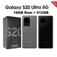 thumbnail image 1 of Samsung Unlocked Galaxy S20 Ultra, 512GB Cosmic Black - Smartphone (Free case and screen protector), 1 of 10