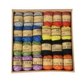 thumbnail image 1 of Colored Hemp Rope 1 Box 24 Rolls Household Paper Rope Creative DIY Braided Rope Tag Rope Gift Decor, 1 of 8
