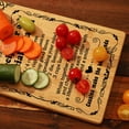 thumbnail image 4 of Juego de tablas de cortar GevGuxLuo Cousin Gift 30 x 20 x 1 cm, 4 of 7