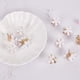 thumbnail image 4 of 10 pinzas para el pelo con garra de perlas, pequeñas pinzas para el pelo retro con flor, pinzas para el pelo con flequillo dulce, accesorios para el pelo para mujeres y niñas, fiestas, bodas, diarios, 4 of 7