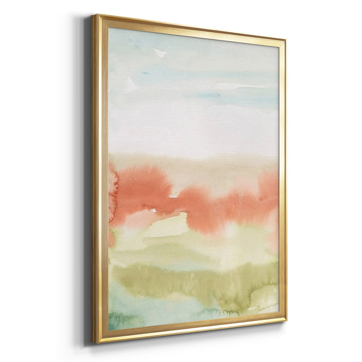 Blushing Sunrise I Premium Framed Print, in Gold, Black, or Silver - Ready to Hang
