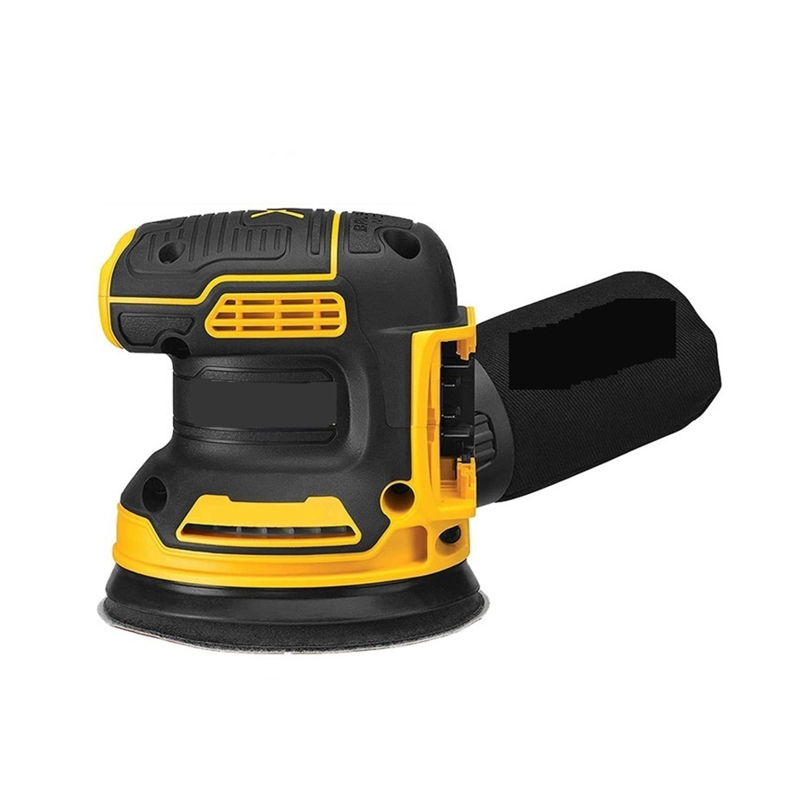 Orbital Sander Lithium Battery Brushless 5 Inch Handheld Vibration Polishing Woodworking Sander 8000~12000OPM
--------
,Low Vibration