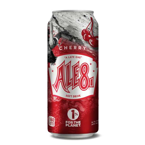 Ale8One Cherry Soda, 16 Fl. Oz.