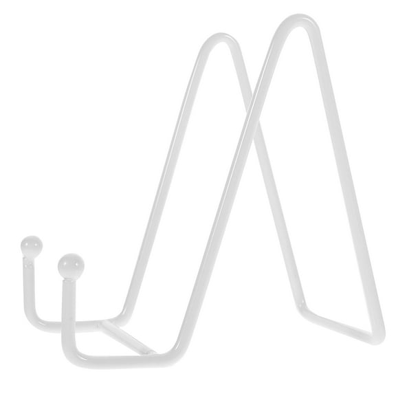 Raindrops  Decorative Plate Stand Picture Frame Display Stands Easel for Photo White