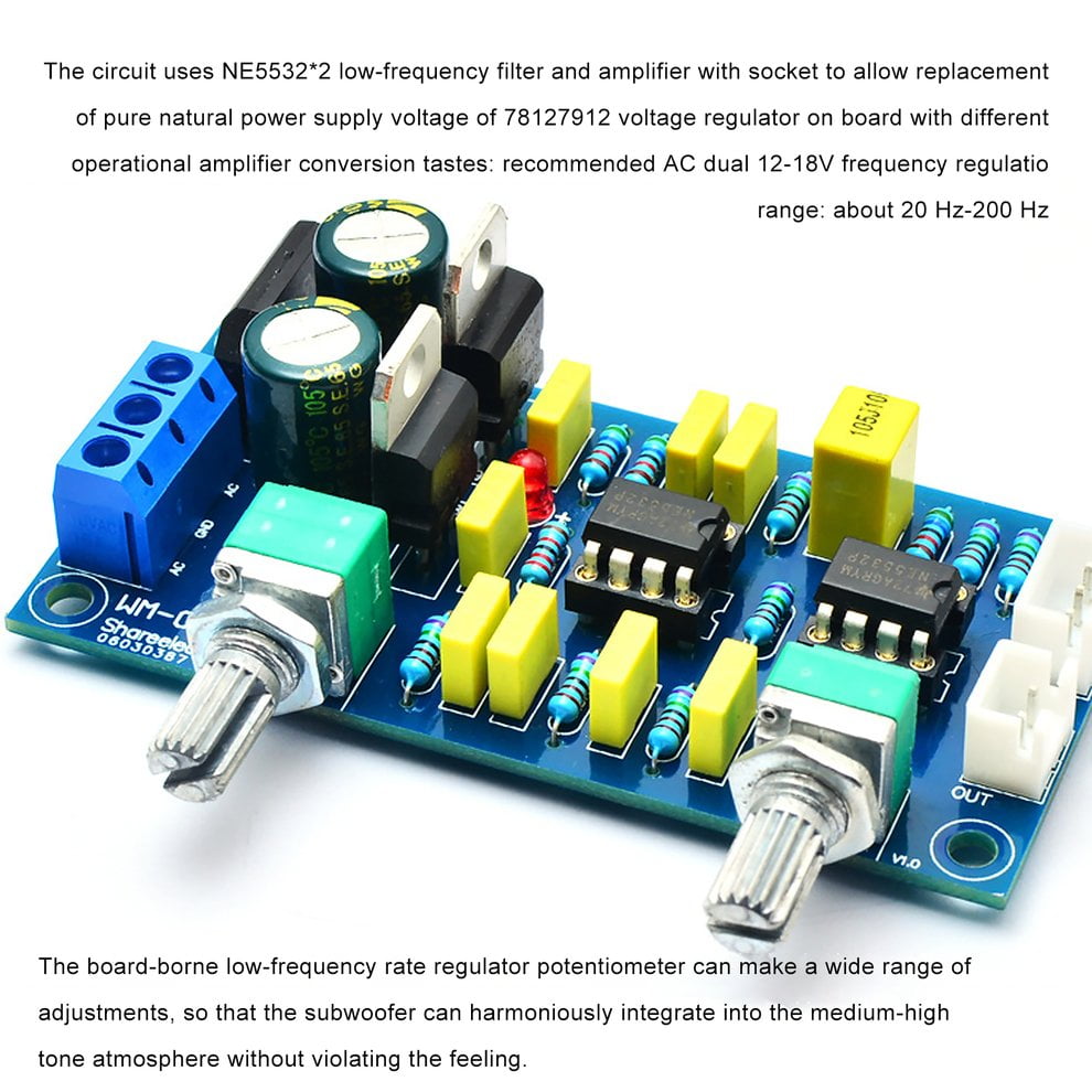 subwoofer filter board price
