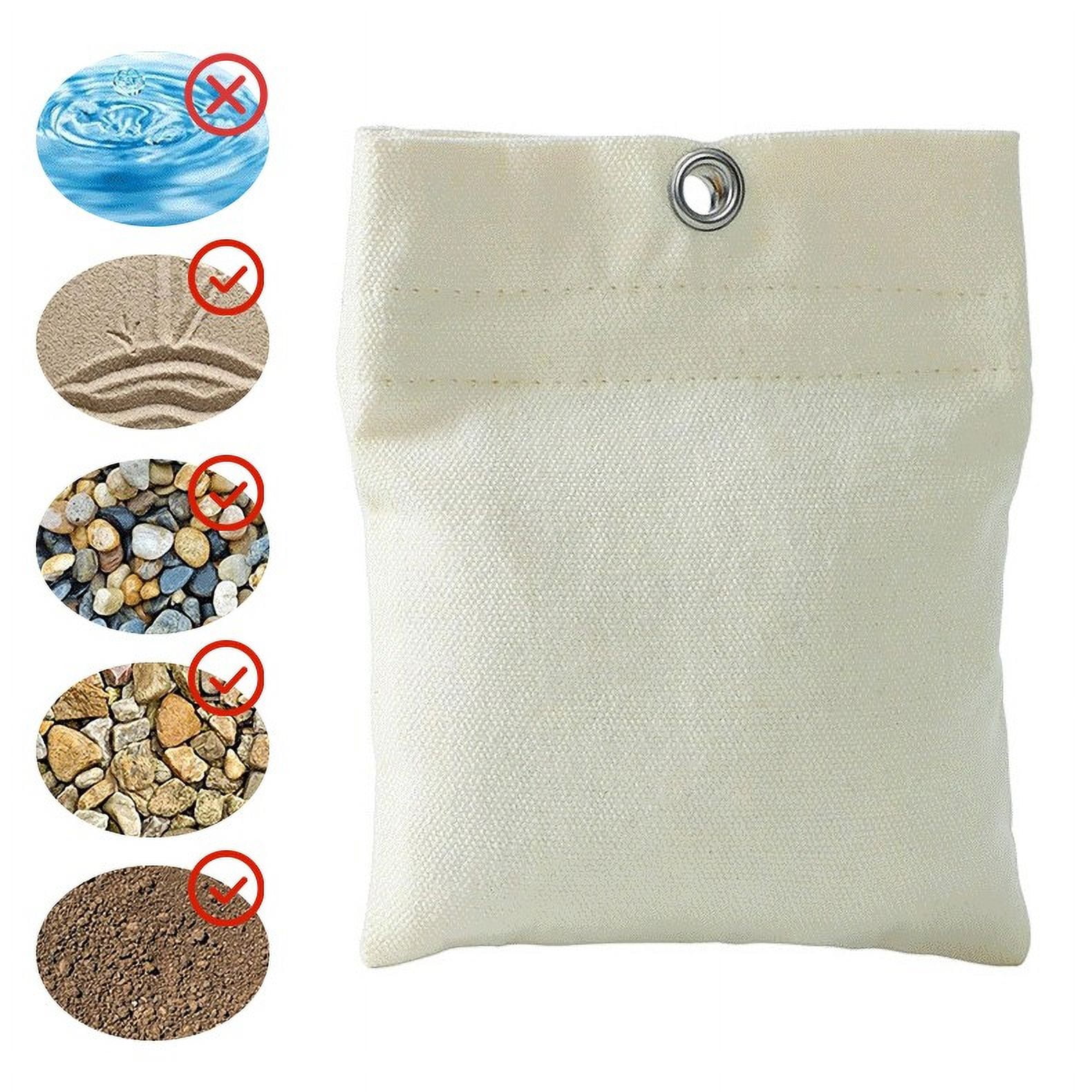 8pcs Outdoor Curtain Sandbag Weighted Bags Canvas Balcony Drapery Weights Bottom Bags For Pergola Drapes Cabana Gazebo Garden