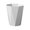 White, variant on Leutsin Small Trash Can Wastebasket, Garbage Container Basket for Bathrooms, Trash Can with Lid, Household Kitchen Trash Can Bedroom Toilet Large Lidless Press Ring Bathroom Trash Can