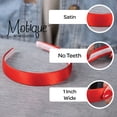 thumbnail image 4 of Motique Accessories 1 Inch Satin Hard Headband, 4 of 4