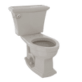 thumbnail image 1 of TOTO® Clayton® Two-Piece Elongated 1.6 GPF Universal Height Toilet, Bone - CST784SF#03, 1 of 2