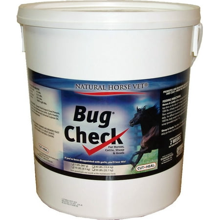 UPC: 0782341010077 | Natural Horse Vet Bug Check 10 Lb Pail
