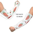 thumbnail image 4 of ALAZA Cute Strawberry UV Sun Protection Arm Sleeves UPF 50+ Compression Cooling Sleeve 1 Pair, 4 of 7