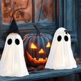 thumbnail image 6 of CoreLiving Light Up Ghost Halloween Decorations Light up Ghosts Spooky Halloween Ghost Decor Standing Outdoor Halloween Decor Accent for Home Porch Yard, 6 of 8