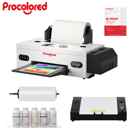 Procolored L1800 DTF Transfer Printer with Roll Feeder A3 DTF Printer