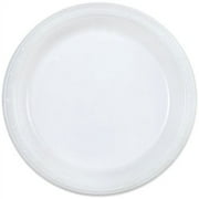 HANNA K. SIGNATURE Hanna K, Plastic Plate, 10", White, 50ct, Bulk Pack