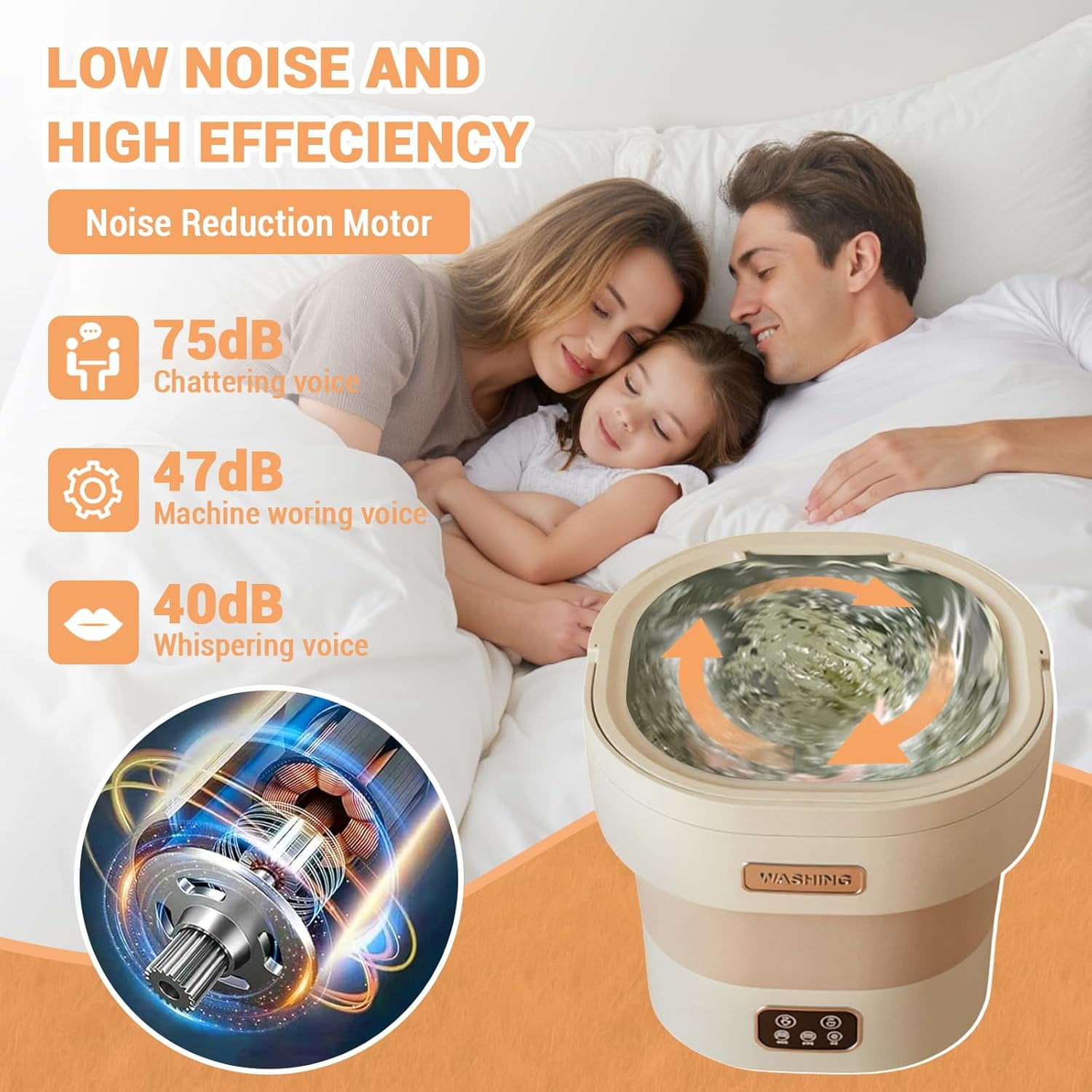 Mini Washing Machine and Dryer,12l Foldable Mini Washer for Underwear, Upgraded Collapsible Washing Machine for Baby Clothes Socks Apartment