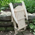 Foldable Adirondack Chair Kit Natural