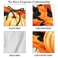 thumbnail image 4 of luoweisi Men's Beach Shorts Quick Dry Swim Trunks with Mesh Lining Maple Leaf Pumpkin M, 4 of 5