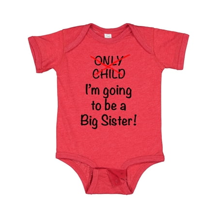 

Inktastic I m Going to Be a Big Sister! Gift Baby Girl Bodysuit