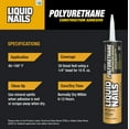 Liquid Nails Ultra Duty Polyurethane Adhesive (LN950), Low VOC, 10