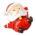 thumbnail image 2 of PATLOLLAV Christmas Miniature Santa Figurines Christmas Decorations Cute Mini Resin Figurines Small Animal Figurines Santa Claus Ornaments Xmas Tree Figurines Holiday Party Favors Decorations, 2 of 5