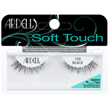 Ardell Soft Touch False Eyelashes, Black, 150, 1 Pair
