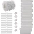 thumbnail image 1 of 2023 Vertical Blind Repair Kit, Vertical Blind Accessories, Plastic Chain Connector Top Connector 89mm Weight Slats, 1 of 5