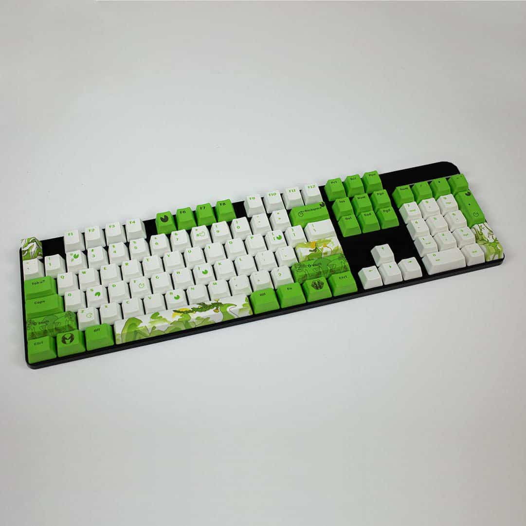 OEM Through The Meadow - Dye Sublimated PBT Keycaps (104 keycap set)