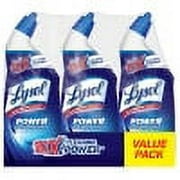 Lysol Power Toilet Bowl Cleaner, 72oz (3X24oz), 10X Cleaning Power