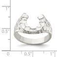 thumbnail image 2 of Bague Fer à Cheval en Argent Sterling 925, 2 of 2