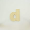 thumbnail image 4 of Package of 1, 14 Inch X 3/4" Thickness Baltic Birch Wood Letter d in The Arial Font, Thick, Lower Case for Art & Craft Project, Made in USA, 4 of 4