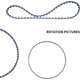 thumbnail image 4 of - 100 - 1017 cinturón 91001017 kit de cinturón de repuesto tamaño 2 paquetes, 4 of 5
