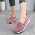 thumbnail image 7 of GUOBIOZIY Women Sneakers Mesh Walking Sock Shoes Breathable Comfort Athletic Shoes Slip on Shoes for Women(Pink,6.5), 7 of 7