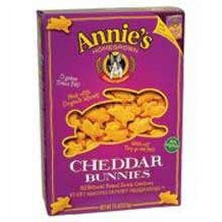 Annies Cheddar Bunnies Crackers, 7.5 Ounce -- 12 per case