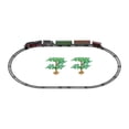 thumbnail image 1 of Tren eléctrico de juguete con vías, juego realista con locomotora y vagones, tren de juguete clásico para niños., 1 of 9