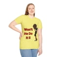 thumbnail image 5 of Wont he do it Woman Softstyle T-Shirt, 5 of 5