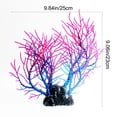 thumbnail image 3 of Aquarium Fake Sea Branch Soft Plastic with Base, Realistic Flexible Coral Reef Decoration for Saltwater Tank, Safe Gentle Hideout for Fish Shrimp Betta Aquascaping, 3 of 7