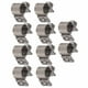 thumbnail image 4 of 10 piezas de abrazadera de manguera de línea de combustible de acero inoxidable en miniatura de 6 mm a 20 mm de tamaño opcional, 4 of 12